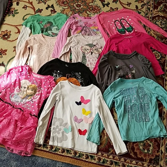 none Other - Lot of 11 long sleeve tees